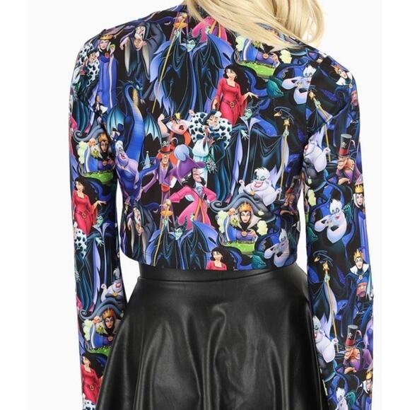 BlackMilk Disney Villains Top XL Cruella Ursula Maleficent Exclusive - Picture 4 of 7